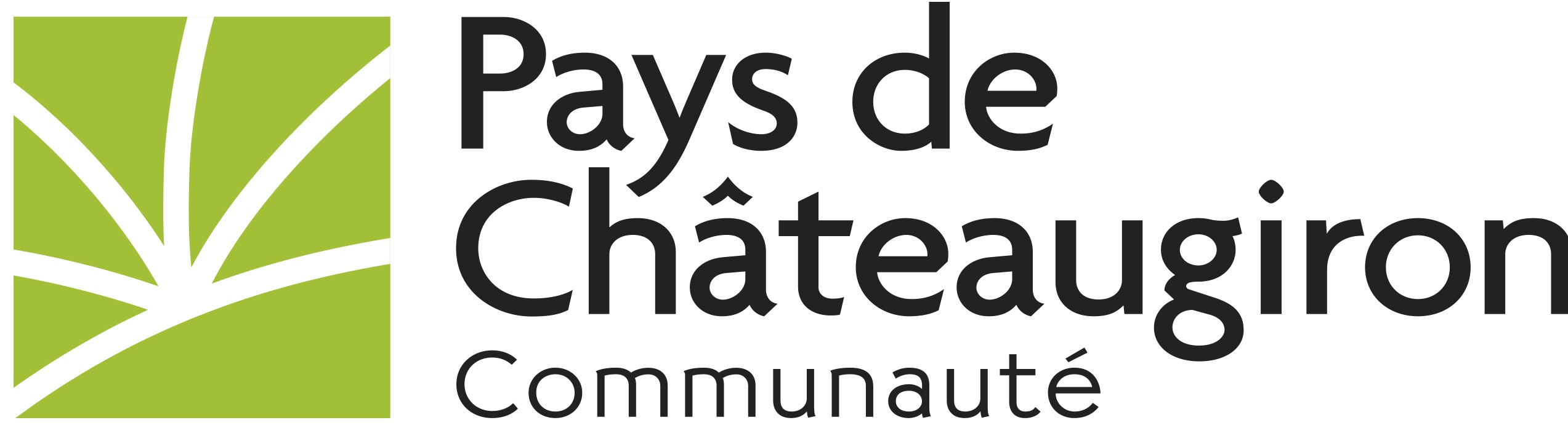 Logotype pays de chateaugiron communaute couleur